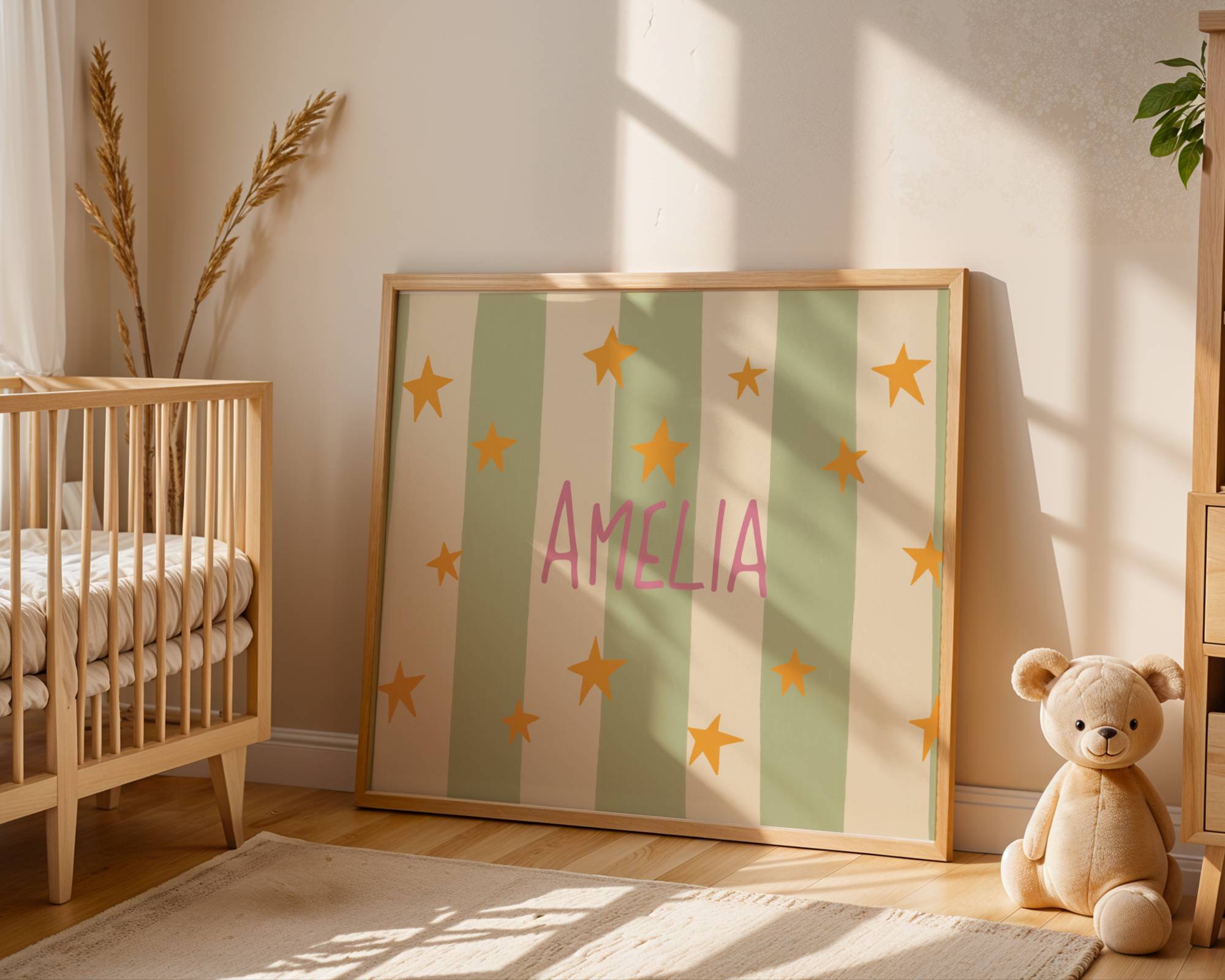 Personalizuotas vardo plakatas