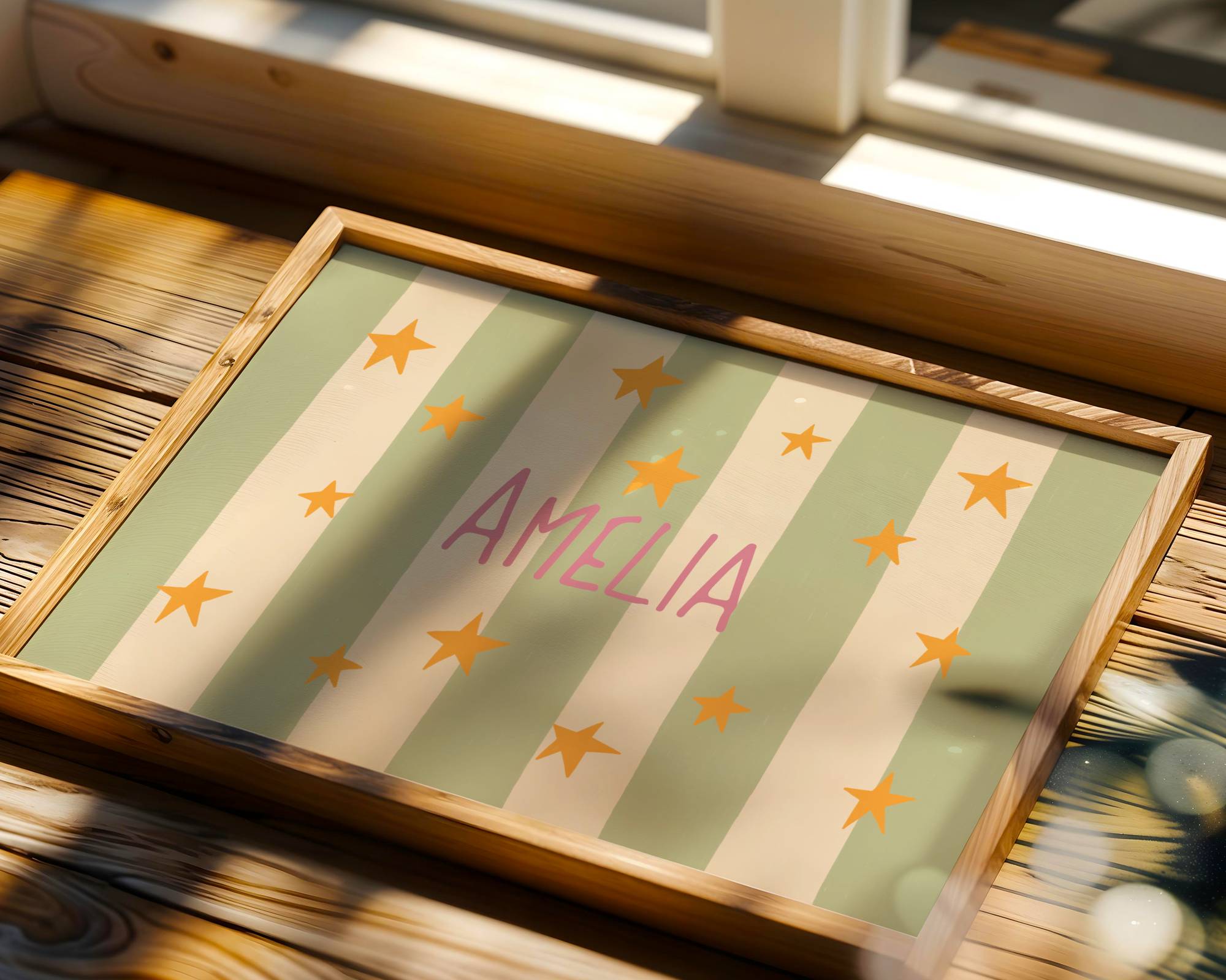 Personalizuotas vardo plakatas