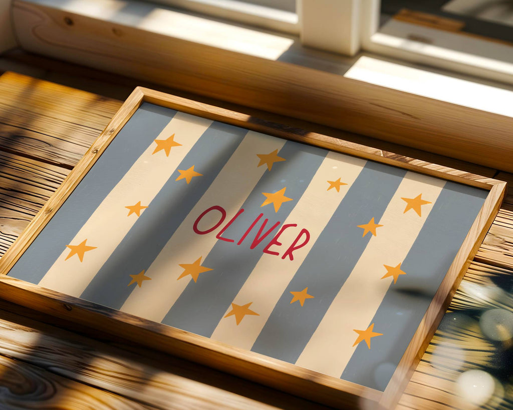 Personalizuotas vardo plakatas