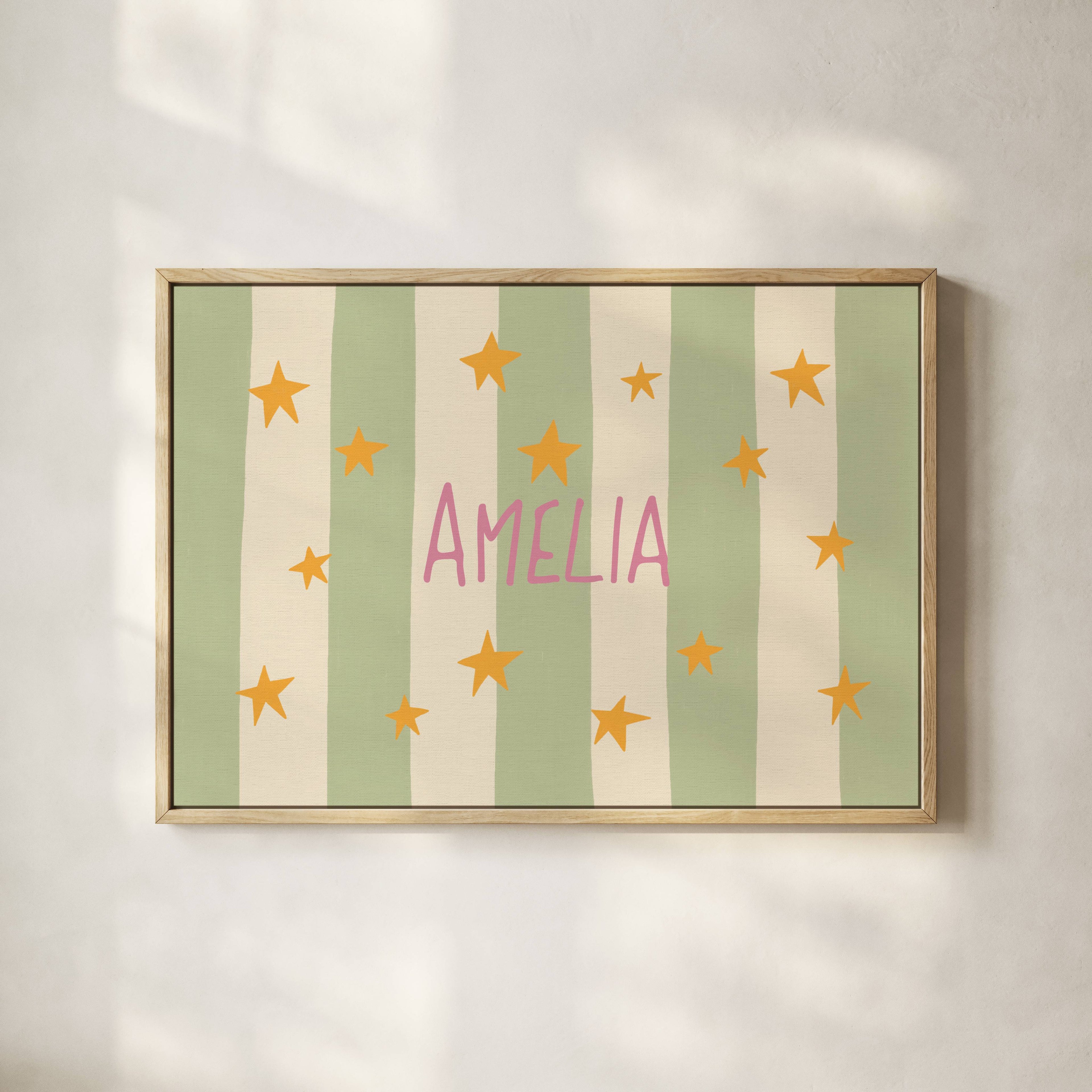 Personalizuotas vardo plakatas