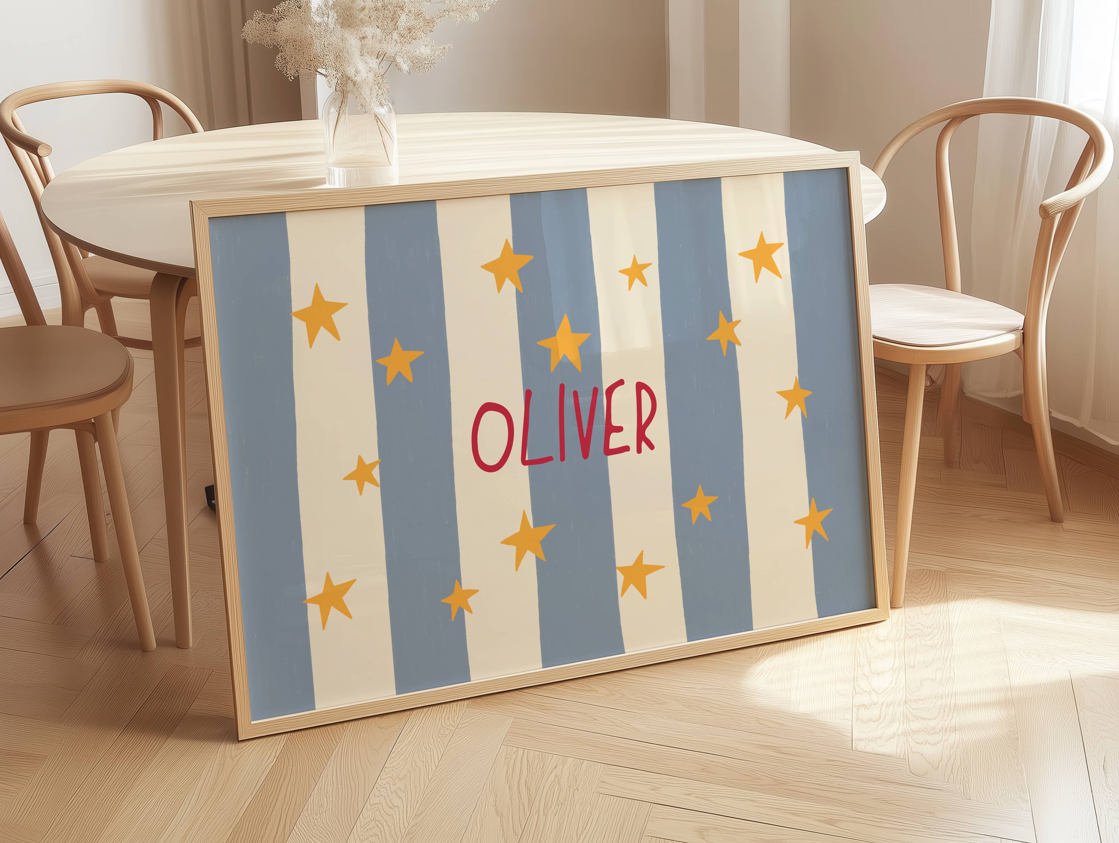 Personalizuotas vardo plakatas